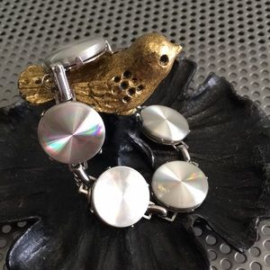 🖤Vtg hologram charms bracelet